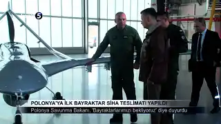 Polonya’ya İlk Bayraktar SİHA Teslimatı Yapıldı