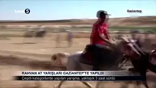 Rahvan At Yarışları Gaziantep’te Yapıldı