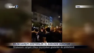 Rejim Karşıtı Gösteriler 19. Gününde Sürüyor