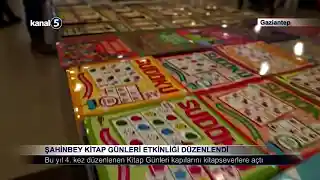 Şahinbey Kitap Günleri Etkinliği Düzenlendi