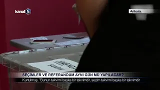 Seçimler ve Referandum Aynı Gün Mü Yapılacak?