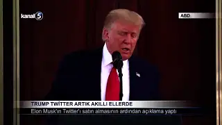Trump; Twitter Artık Akıllı Ellerde