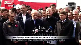 Türk-İş Başkanı’ndan Dikkat Çeken Sözler