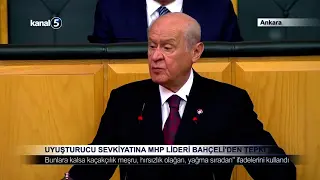 Uyuşturucu Sevkiyatına MHP Lideri Bahçeli’den Tepki