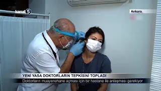 Yeni Yasa Doktorların Tepkisini Topladı