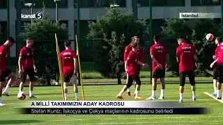 A Milli Takımımızın Aday Kadrosu