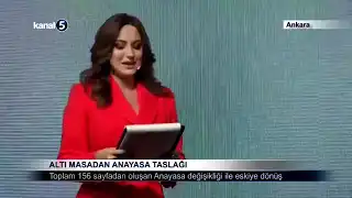 Altı Masadan Anayasa Taslağı