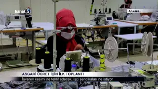 Asgari Ücret İçin İlk Toplantı
