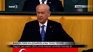 Bahçeli’den Kılıçdaroğlu’na TOGG Tepkisi