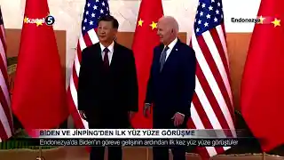 Biden ve Jinping’den İlk Yüz Yüze Görüşme