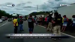 Brezilya’da Bolsonaro Destekçileri Araçla Ezildi