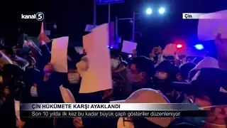 Çin Hükümete Karşı Ayaklandı