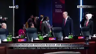Cumhurbaşkanı Erdoğan Başkan Joe Biden’la Görüştü