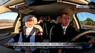 Cumhurbaşkanı Erdoğan’dan Togg Paylaşımı