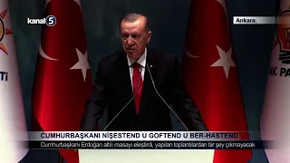 Cumhurbaşkanı; Nişestend U Goftend U Ber-Hâstend