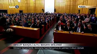 Devlet Bahçeli Altılı Masaya Seslendi