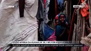 Doğu Afrika’da Kuraklık 36,1 Milyon Kişiyi Etkiledi