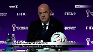 FIFA Başkanı Katar’ı Savundu
