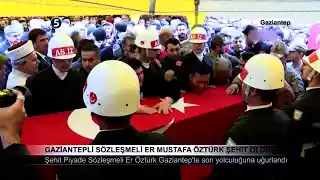 Gaziantepli Sözleşmeli Er Mustafa Öztürk Şehit Oldu