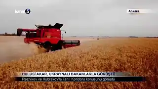 Hulusi Akar, Ukraynalı Bakanlarla Görüştü