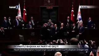 İYİ Partili Başkan AK Parti’ye Geçti