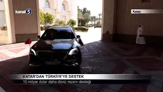 Katar’dan Türkiye’ye Destek