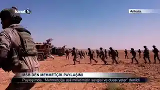 MSB’den Mehmetçik Paylaşımı