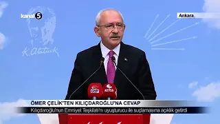 Ömer Çelik’ten Kılıçdaroğlu’na Cevap