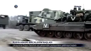 Rusya Askeri Birliklerini Başladı