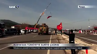 Rusya’dan Türkiye’ye Suriye Çağrısı
