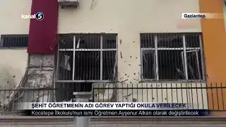 Şehit Öğretmenin Adı Görev Yaptığı Okula Verilecek