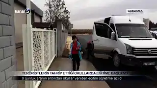 Teröristlerin Tahrip Ettiği Okullarda Eğitime Başlandı