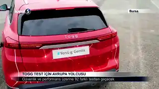 TOGG Test İçin Avrupa Yolcusu