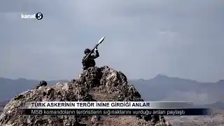 Türk Askerinin Terör İnine Girdiği Anlar