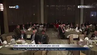 Türk Dünyası Birlik ve Dayanışma Gecesi
