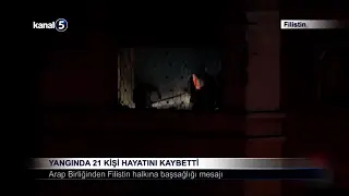 Yangında 21 Kişi Hayatını Kaybetti