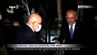 Aslı Baykal’dan Kılıçdaroğlu’na Yanıt