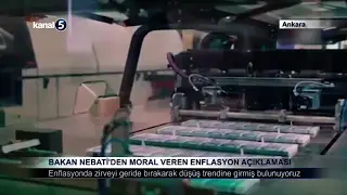 Bakan Nebati’den Moral Veren Enflasyon Açıklaması