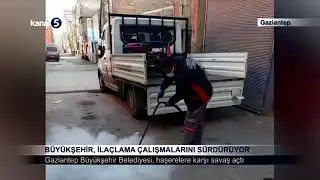 Büyükşehir, İlaçlama Çalışmalarını Sürdürüyor