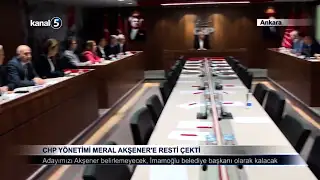 CHP Yönetimi Meral Akşener’e Resti Çekti
