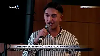 Cumhurbaşkanı Erdoğan: Ronaldo’yu Harcadılar