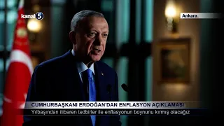 Cumhurbaşkanı Erdoğan’dan Enflasyon Açıklaması