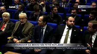 Diyarbakır’da Mekke’nin Fethi Kutlandı