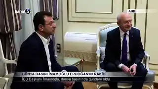 Dünya Basını İmamoğlu Erdoğan’ın Rakibi