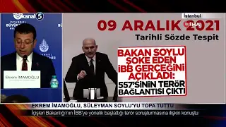 Ekrem İmamoğlu, Süleyman Soylu’yu Topa Tuttu