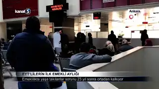 EYT’lilerin İlk Emekli Aylığı