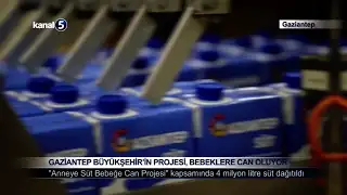 Gaziantep Büyükşehir’in Projesi, Bebeklere Can Oluyor