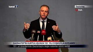 Gaziantep’in Kurtuluşunun 101. Yılı Coşkuyla Kutlandı