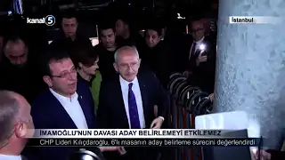 İmamoğlu’nun Davası Aday Belirlemeyi Etkilemez