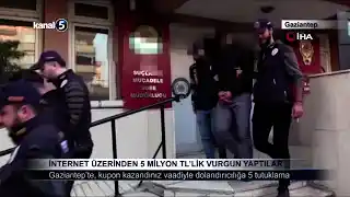 İnternet Üzerinden 5 Milyon TL’lik Vurgun Yaptılar